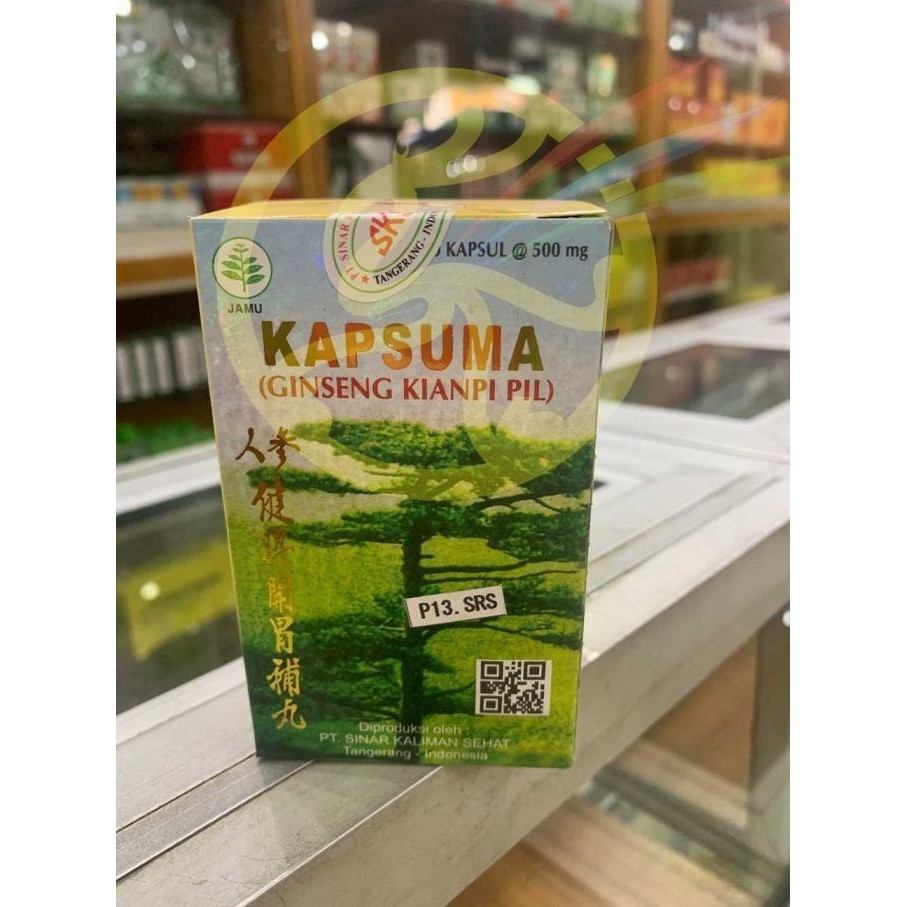 

syakilashop "\"\"\"\] Kapsuma Ginseng KianPi Pil Ren Shen Jian Pi Kai Wei Bu Wan Nafsu Makan happy shopping guyss!!!