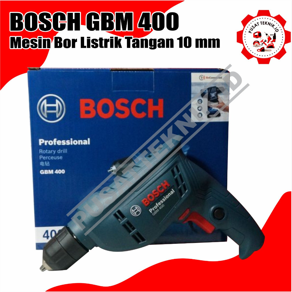 BOSCH GBM400 MESIN BOR TANGAN BESI 10MM GBM400 BOSCH MESIN BOR LISTRIK GBM 400