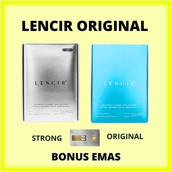 

LENCIR STRONG ORIGINAL - 1 BOX ISI 10 SACHET MINUMAN RASA BLACK RUBY PLUM BOWORAMADHAN44