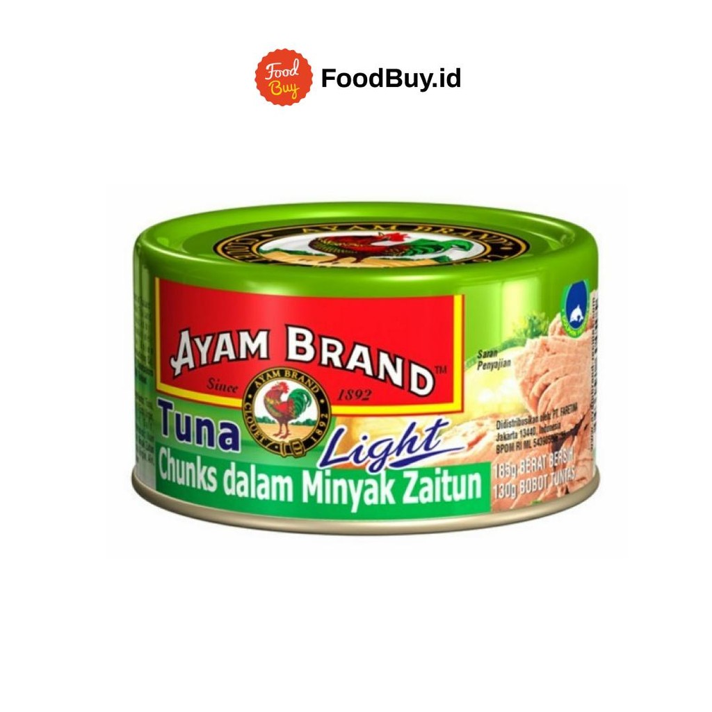 

Ayam Brand Tuna Chunks In Olive Oil 150g
