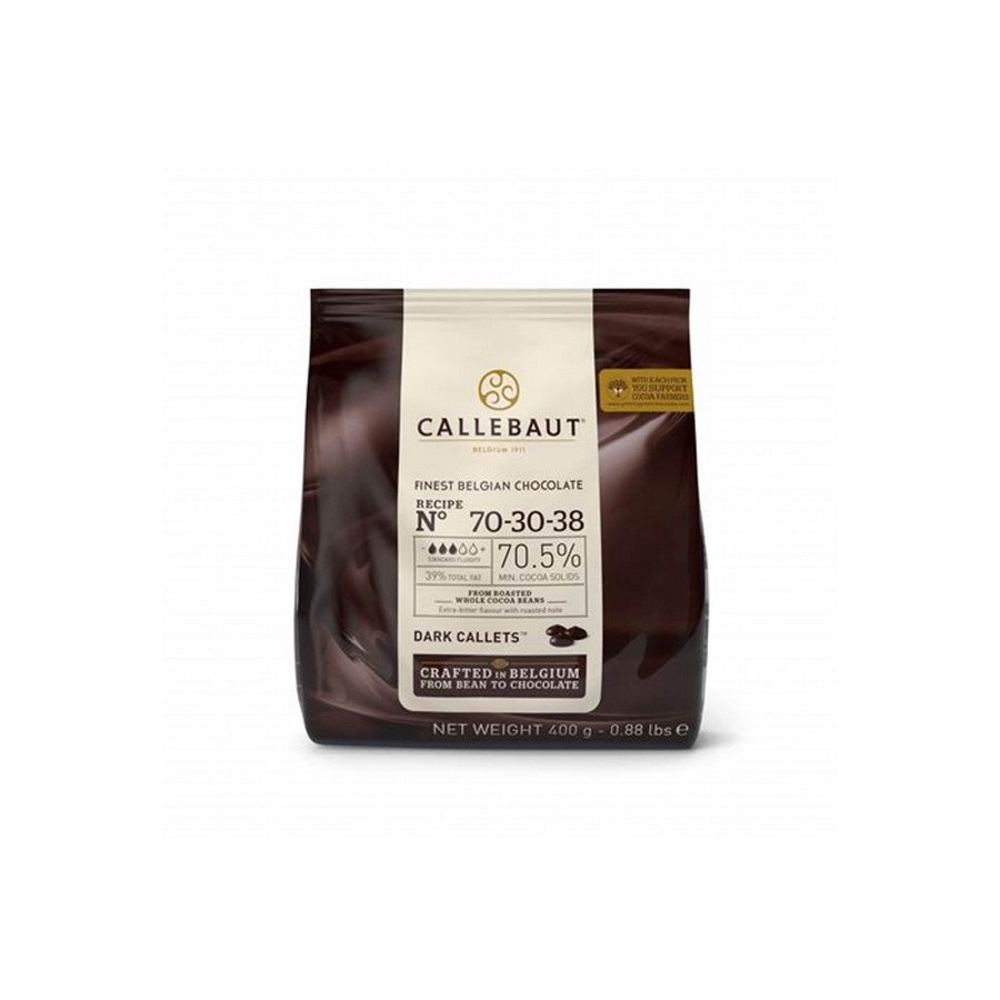 

Callebaut Dark Chocolate Extra Dark Bitter 70.5% - 400 GRAM