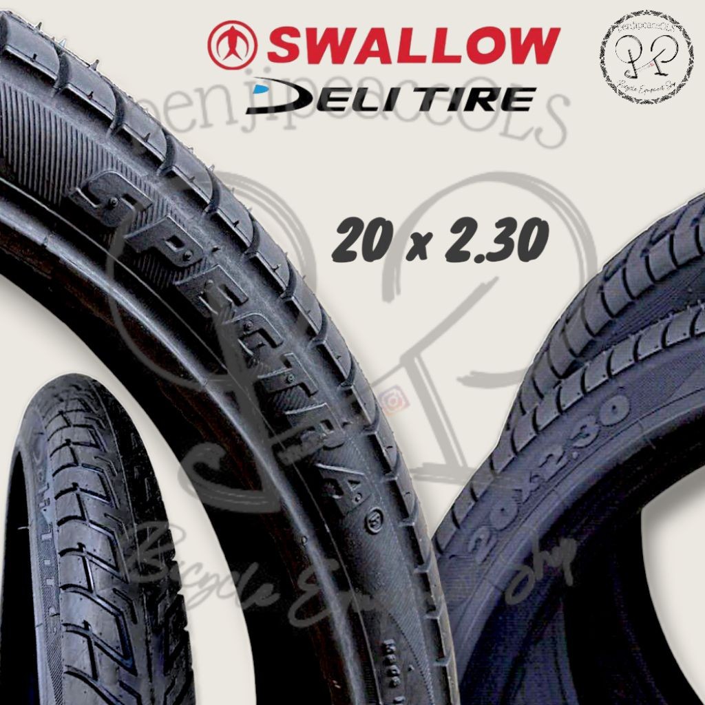 Ban luar swallow 20 x 2.30 Delitire Husky Spectra ban sepeda bmx 20x2.30 ban bmx ban 20 inchi