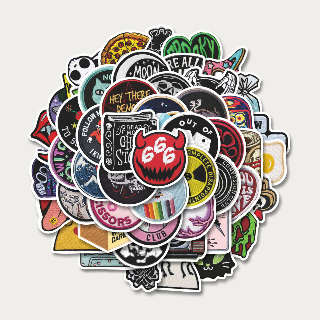 

Sticker Pack Stiker Patch Keren INS Style | Sticker TUMBLR | Stiker LAPTOP KOPER HELM