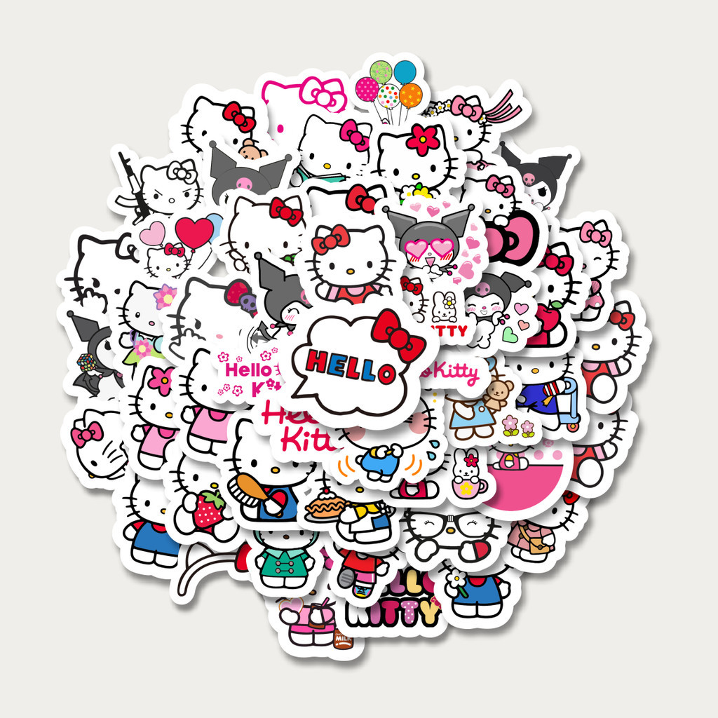 

Sticker Pack Stiker Kartun Hello Kitty | Sticker TUMBLR | Stiker LAPTOP KOPER HELM