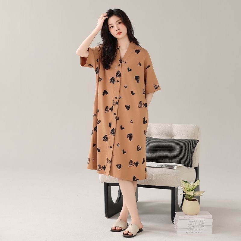 Gaun Tidur Model Terbaru, Motif Bervariasi/Daster/Baju Tidur Wanita/Baju Tidur/Piyama Tidur