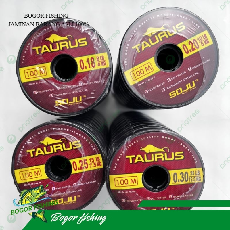 Senar pancing Taurus 100 Meter connecting - senar pancing murah anti kusut anti keriting