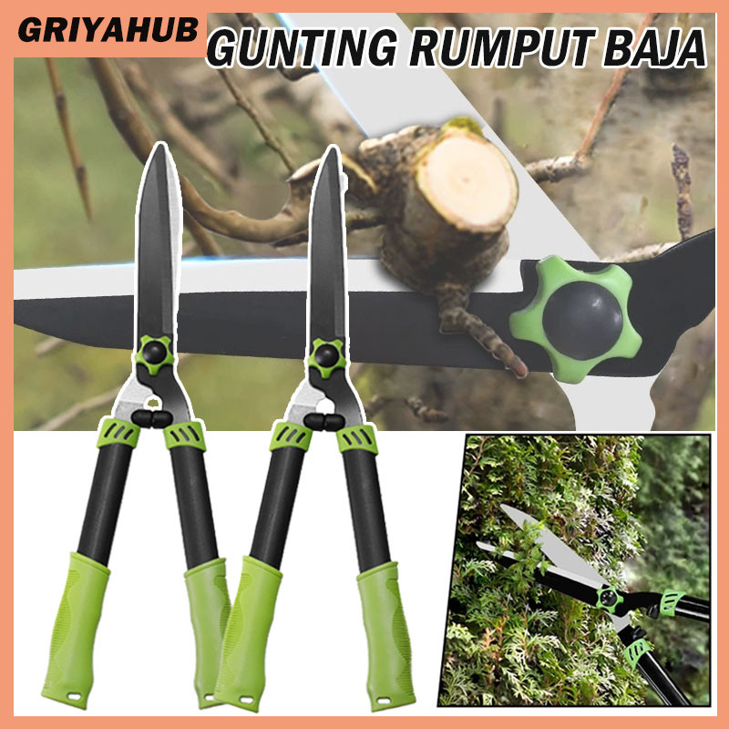 Gunting Rumput Taman Gunting/Gunting Rumput Gergaji Lancip/Gunting Rumput Baja