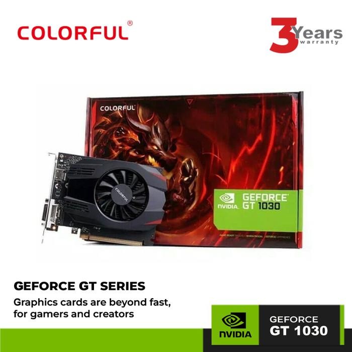 Colorful GeForce GT 1030 4G-V | VGA GT 1030 4GB GDDR4