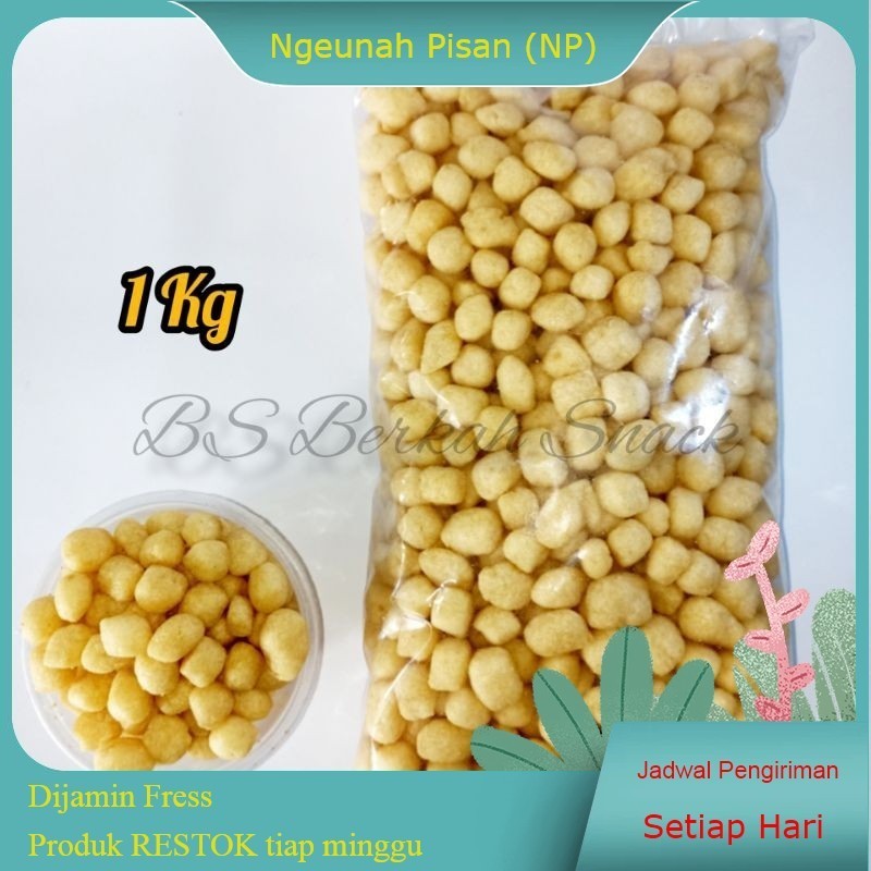 

Cimol Kering/Endog Lewo Varian Bantat Kemasan 1Kg Asli Lewo Garut
