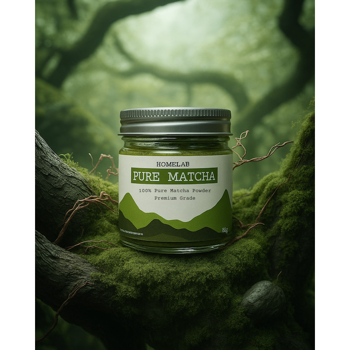 

Ready Homelab 100% Pure Matcha 50 gram - Bubuk Matcha Premium Grade 50 gram