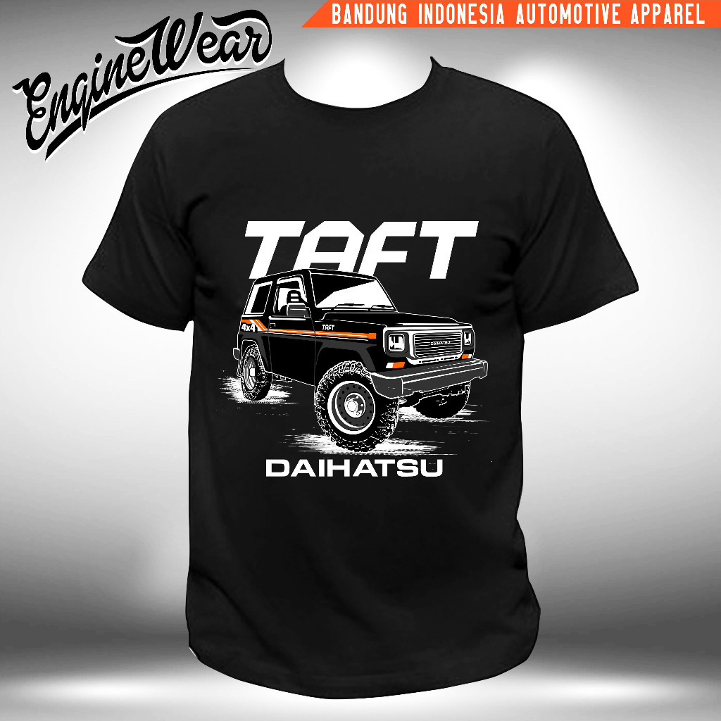 kaos taft GT daihatsu taft rocky tshirt jeep baju offroad otomotif 4WD