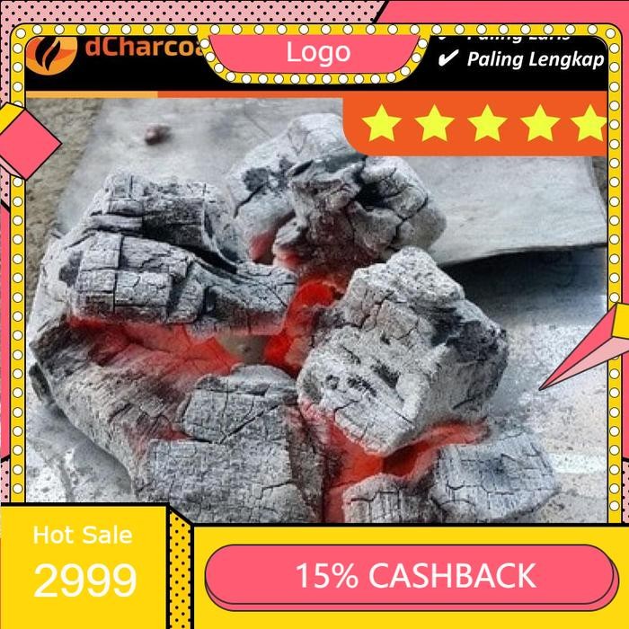 Arang Kayu Asam Thamarind Wood Charcoal L4
