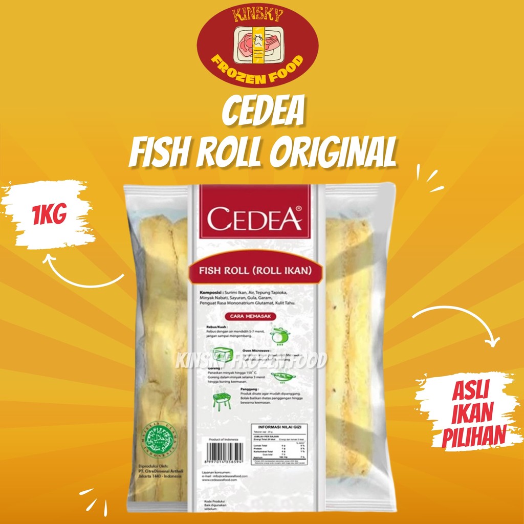 

CEDEA FISH ROLL 1KG / CEDEA FISH ROLL 1KG