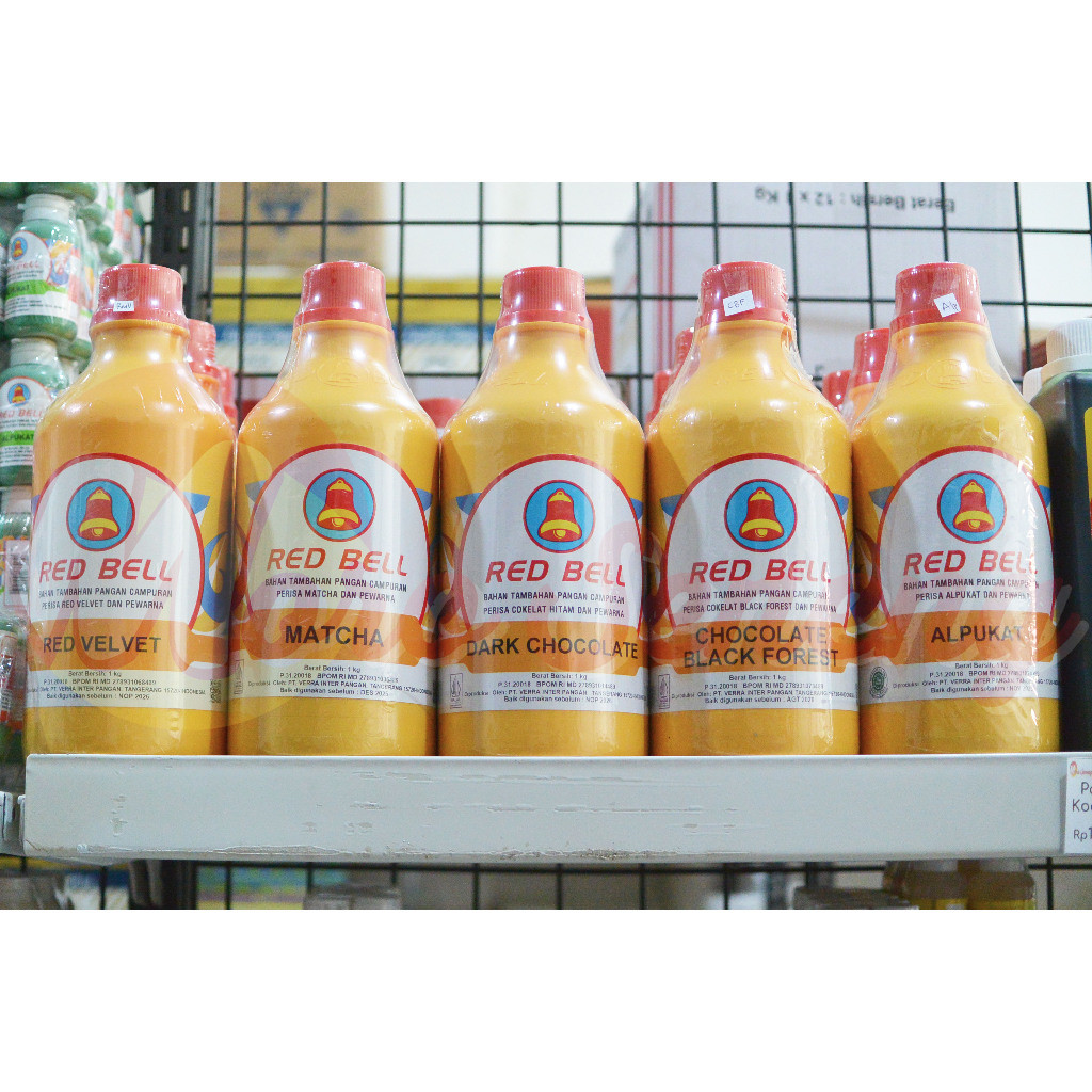 

Pasta Red Bell 1 kg Perisa Aroma 1kg Redbell Food Flavoring