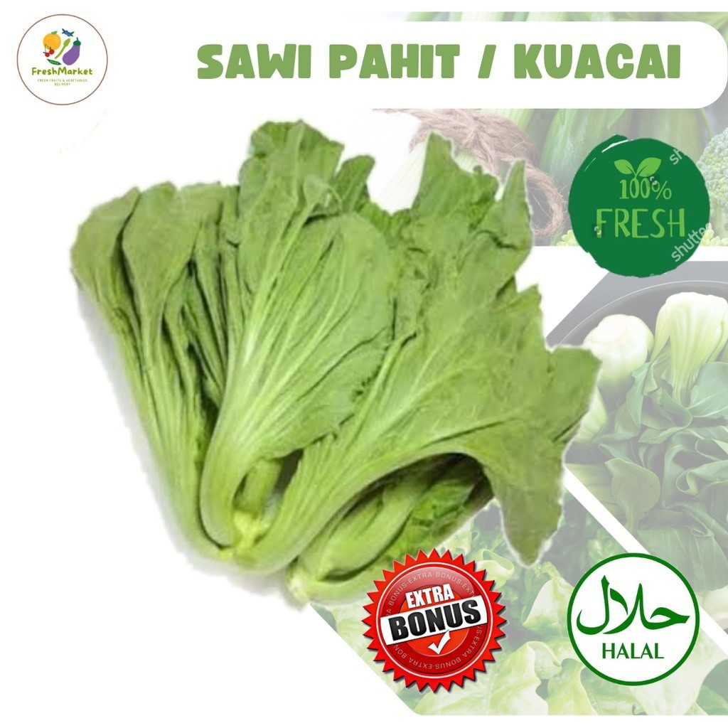 

Sawi Pahit Kuacai Sayur Lalapan 500 Gram Sayurinstant