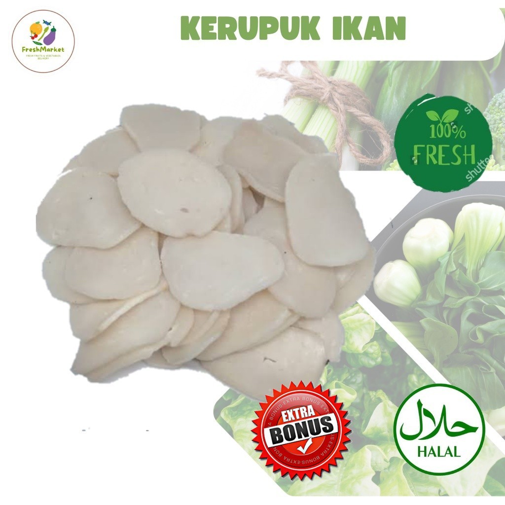 

Kerupuk Ikan Mentah Samudera 250 Gram Sayurinstant