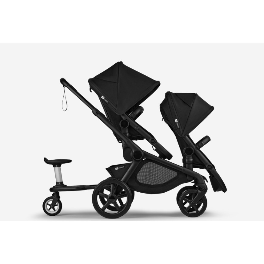 Brand New Single-to-Double Stroller for Infant Sibling Seat