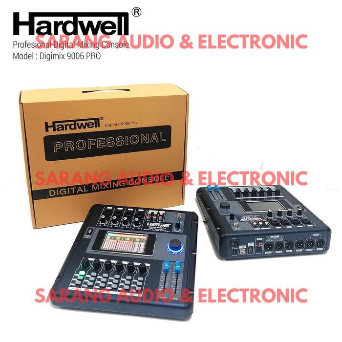 Mixer Audio Digital HARDWELL DIGIMIX 9006 Pro Original 4 Channel