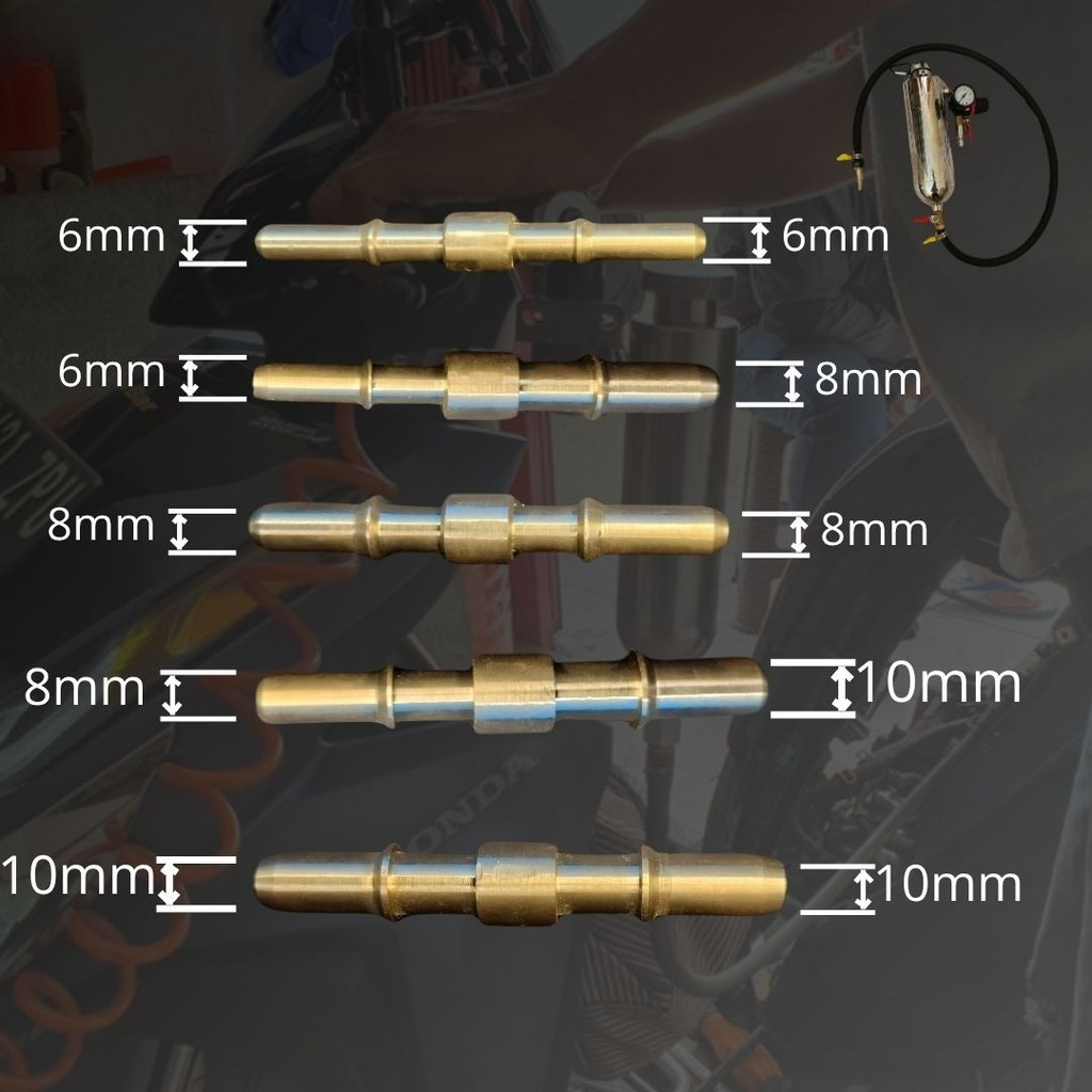 NEPEL CONNECTOR INJECTION CLEANER TOOLS ICT NIPEL TUSUK GIGI KUNINGAN ALAT TABUNG INFUS PEMBERSIH IN