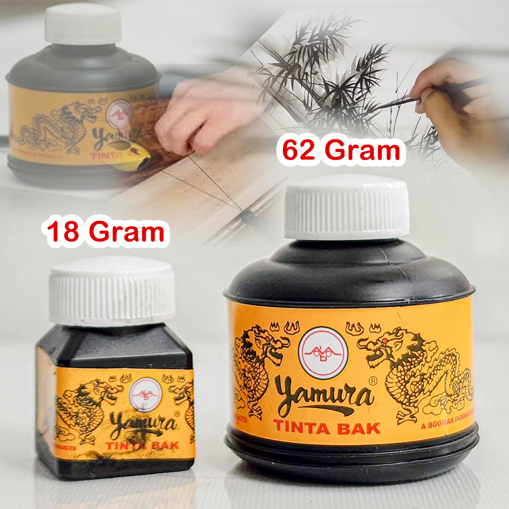 

Tinta Bak Yamura Asli Warna Hitam untuk Kaligrafi Cap Stempel Karet Pertukangan dan Kantor