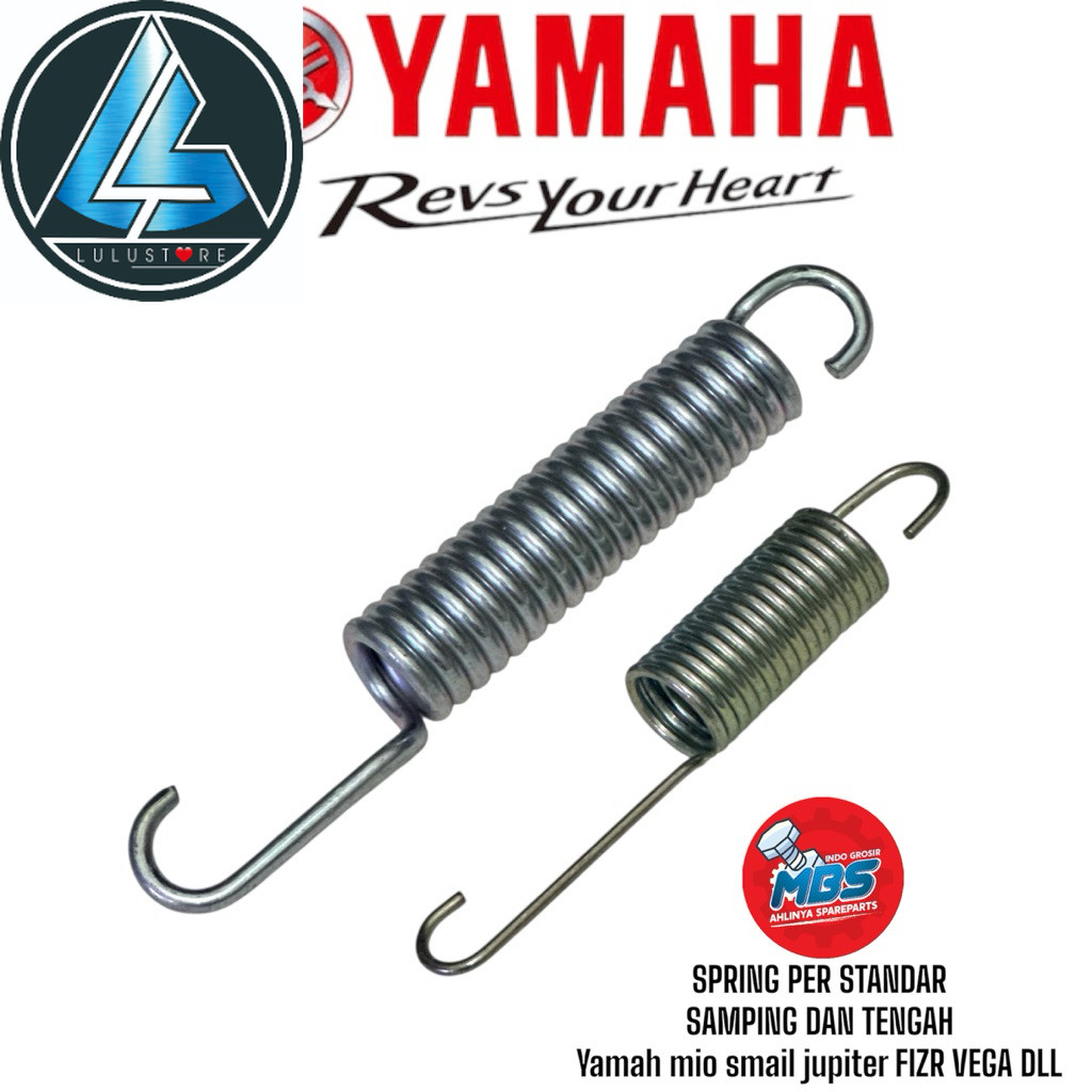 SPRING PER STANDAR TENGAH SAMPING SATU DUA YAMAHA MIO SMAIL SPORTI FINO SOUL JUPITER FIZR DLL ORI