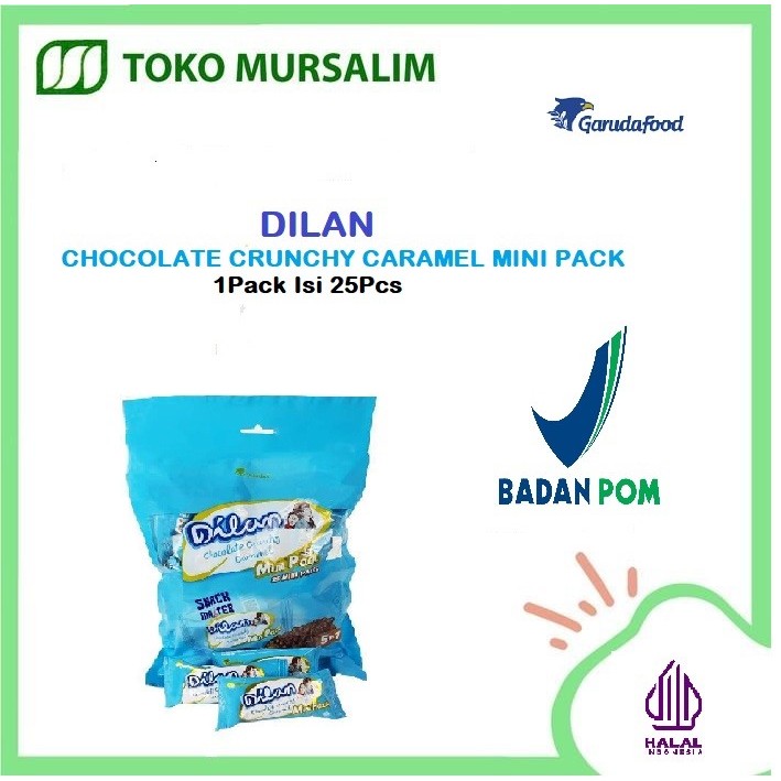 

Dilan Chocolate Crunchy Caramel Mini Pack*25pcs