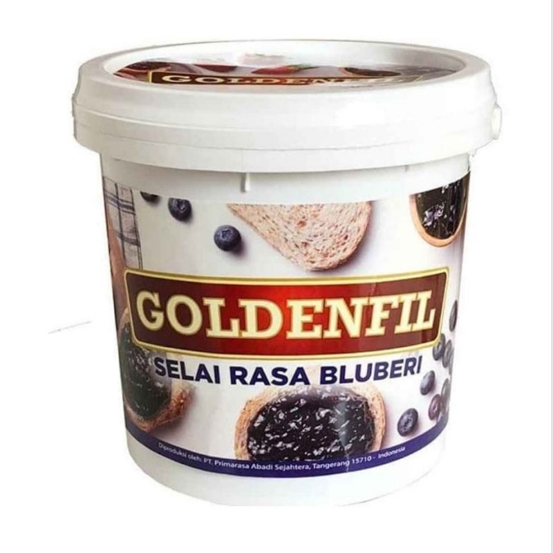 

Goldenfil Selai Rasa Blueberry [1kg]