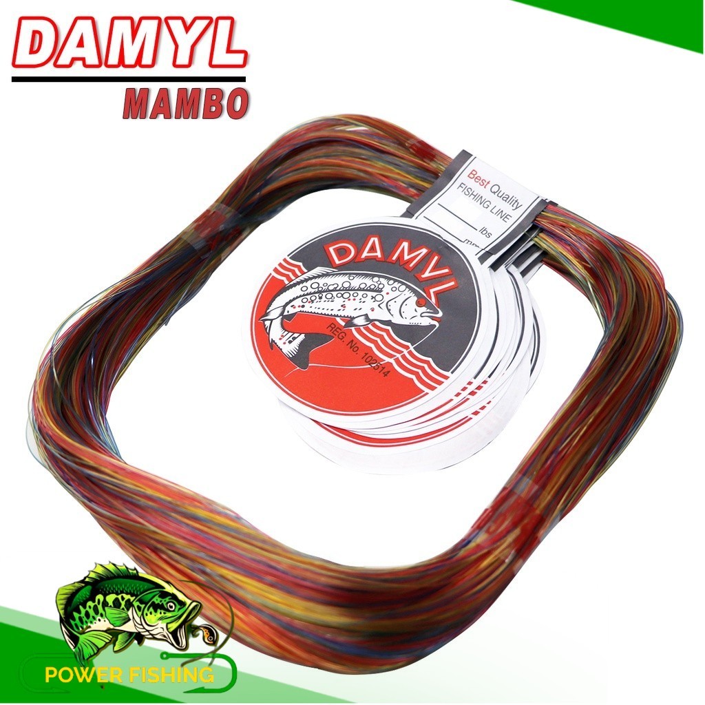DAMYL MAMBO 1 LB - 20 LB - SENAR GOLDENFISH DAMYL MAMBO - DAMYL WARNA