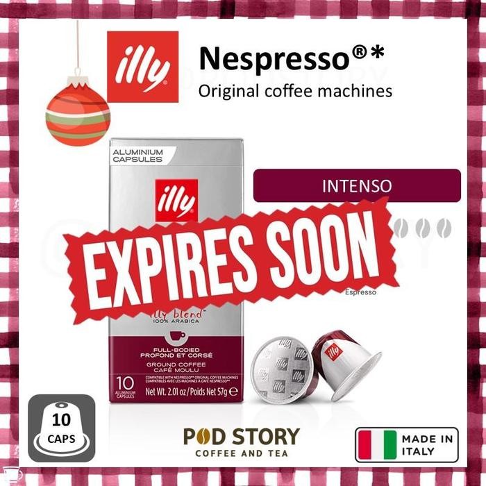 

Hot Produk Nespresso illy Coffee Capsules/Kopi kapsul (Compatible Machine) 10 Cap - Intenso Roast Terbaik dan Terlaris