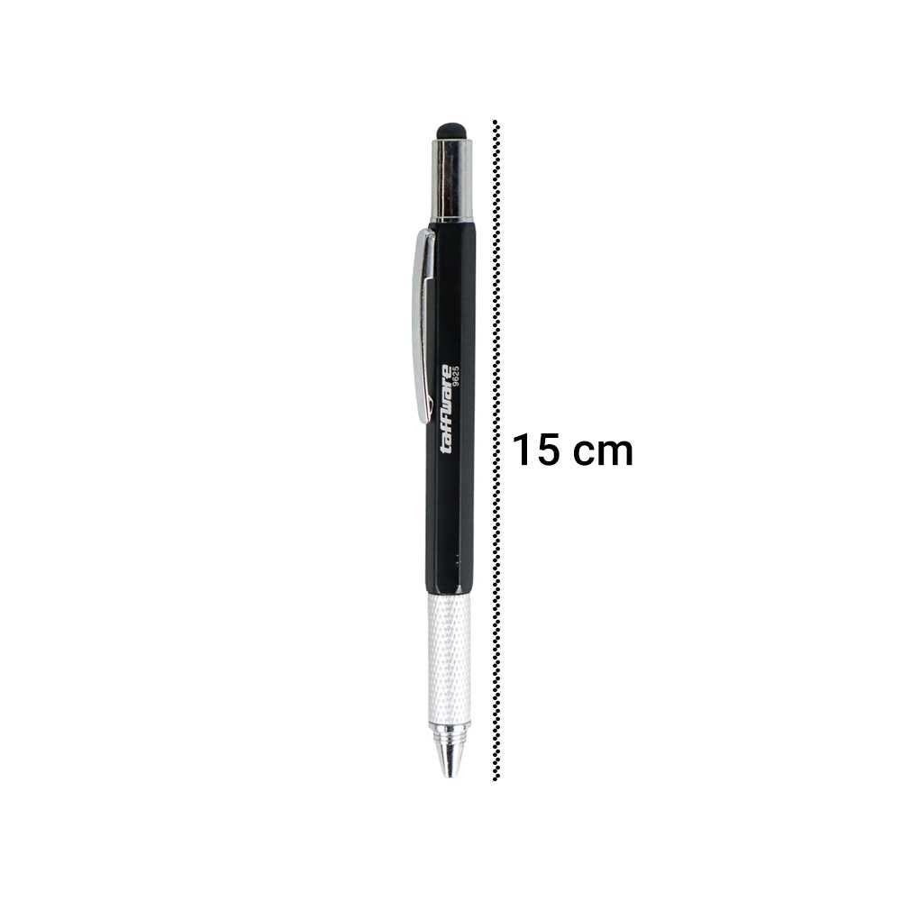 

EZShopping Pena Multifungsi Plastik Stylus Penggaris Waterpass Obeng - 9625