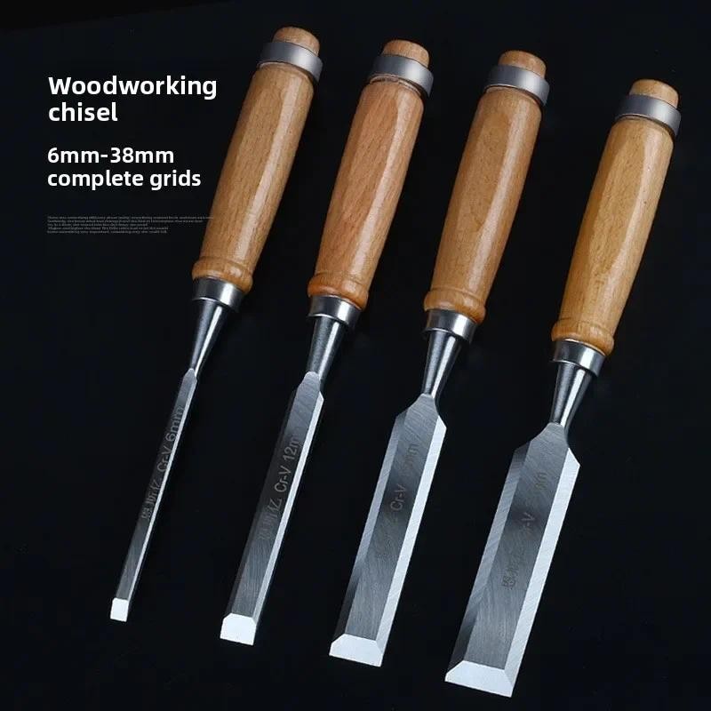 

8-24MM Wood Carving Chisels Set Professional for Woodworking with Ergonomic Wood Carving Tools DIY Auxiliary Tools