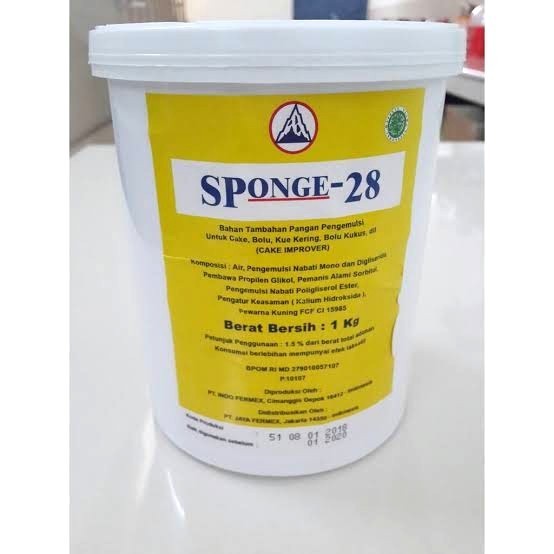 

SPONGE 28 SP - Repack 100g - 250 g