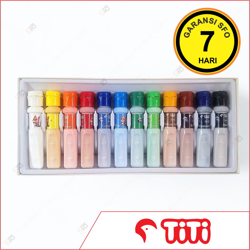 

Cat Air Titi 6ml isi 12 - Watercolour Paint
