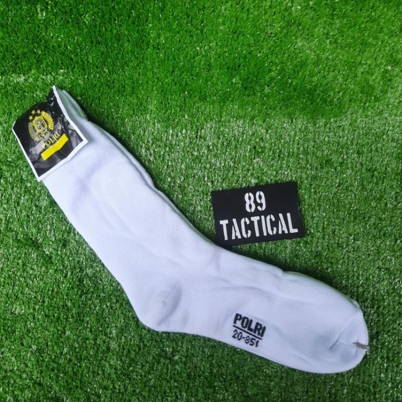 kaos kaki OLAHRAGA polri PUTIH