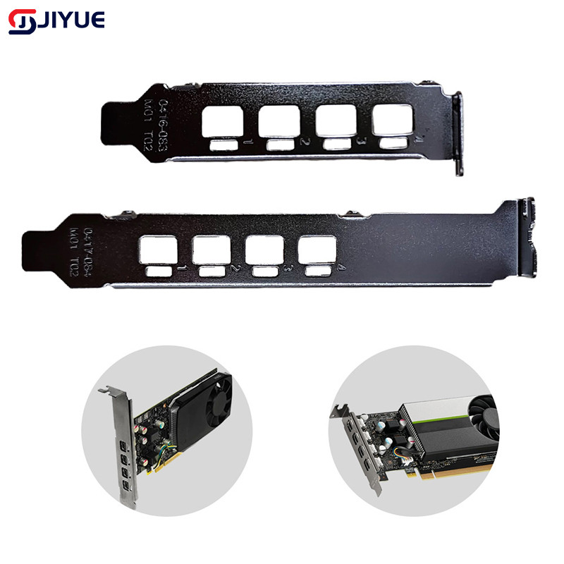 Low Or High Profile Bracket Adapter 4DP Baffle Port For NVIDIA QUADRO P600 620 T600 P1000 T1000 Grap