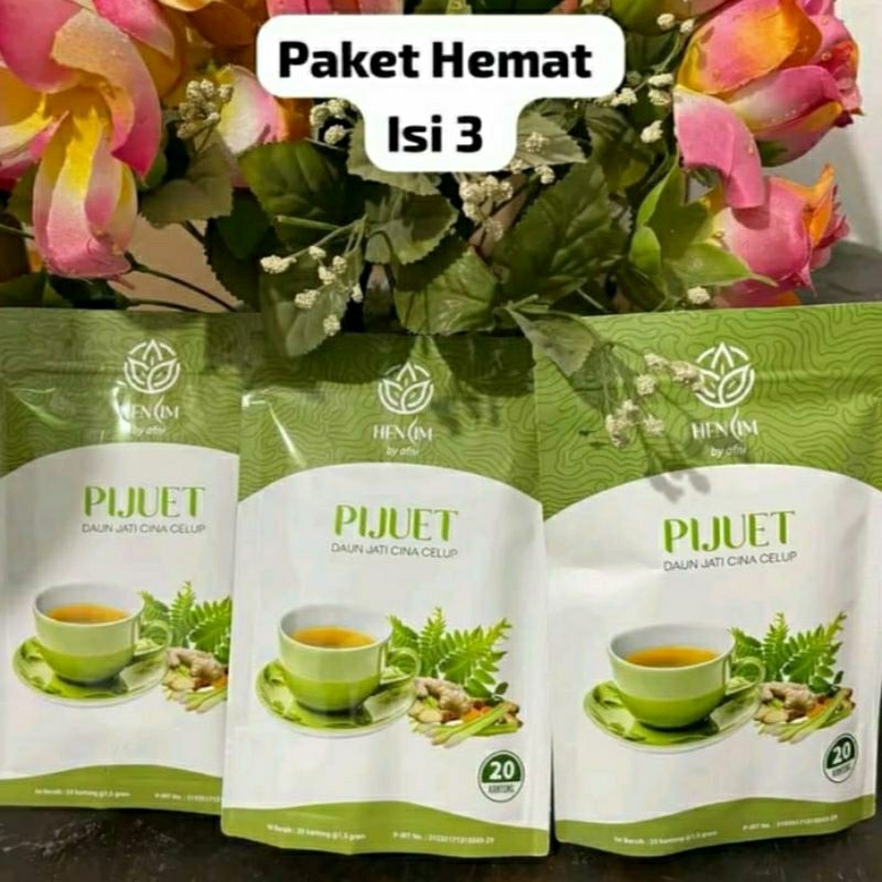 

[PKV] PIJUETea - 3 PC PIJUETea Herbal Alami by Afni