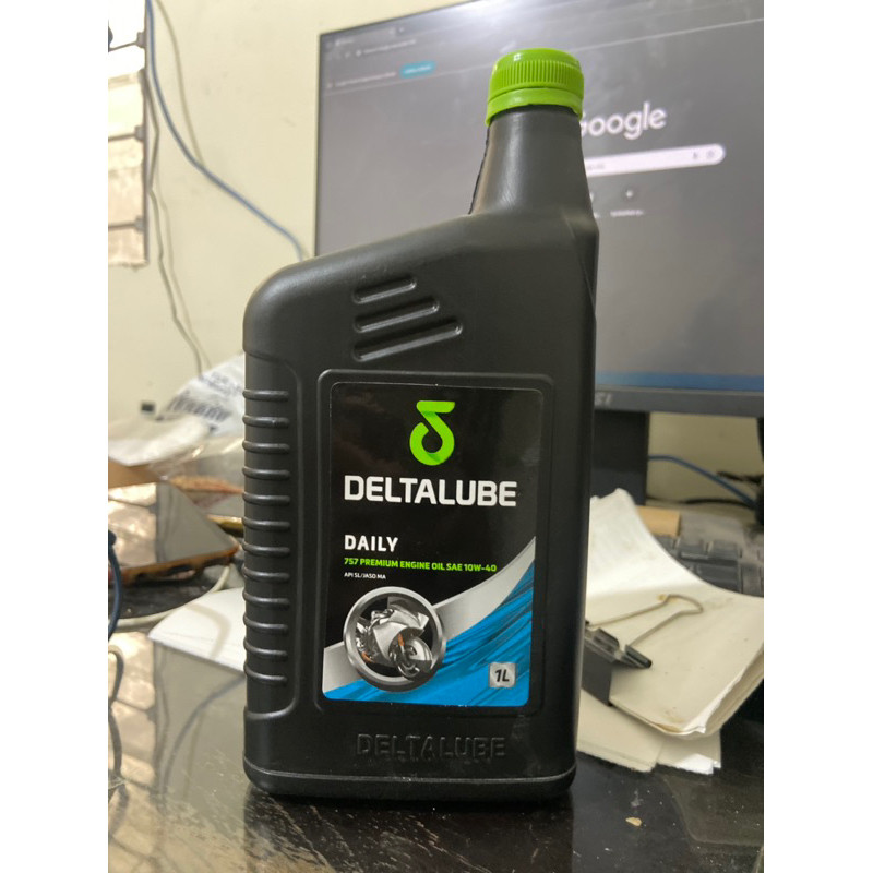 Oli Deltalube 1 Liter 10W-40 Oli Deltalube Daily 1000ml