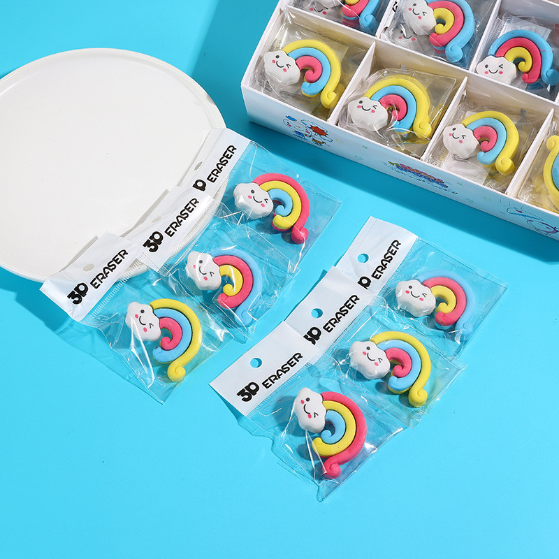 

VIRAL! PENGHAPUS UNTUK PENSIL HARGA 1 PCS KARAKTER PELANGI KAWAII CUTE SUPER BERSIH MINI EDITION