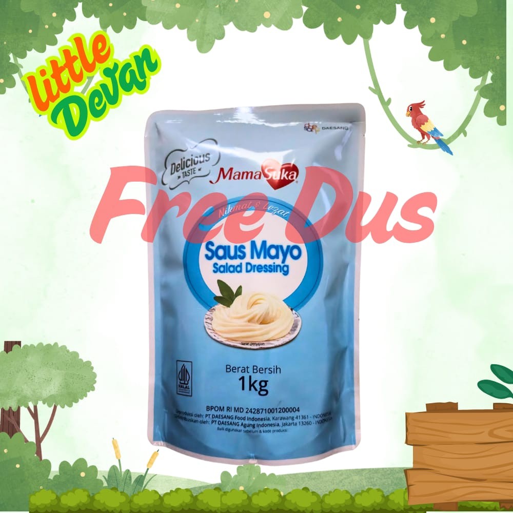 

Salad Dressing Saus Mayo Mamasuka 1 Kg
