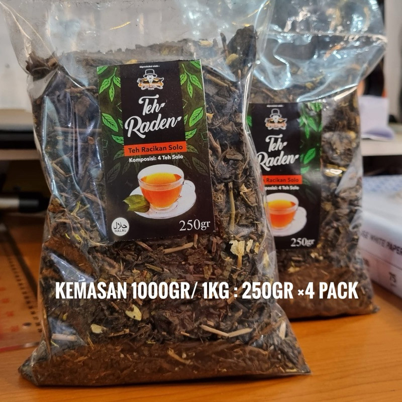 

Teh Raden 1kg (250gr x 4pcs)