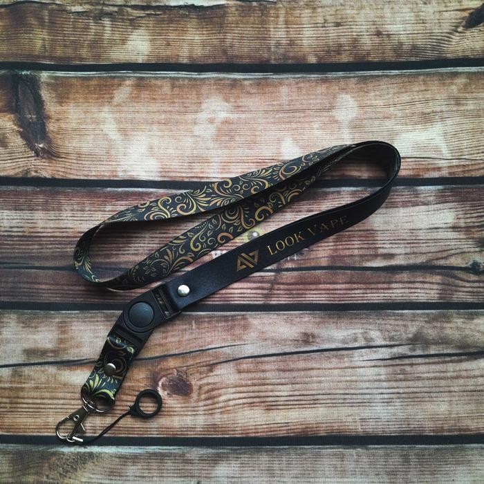 

Promo Lanyard Printing Gantungan ID Card Batik Hitam
