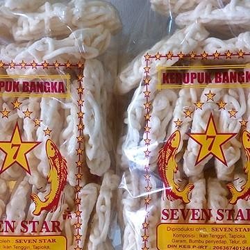 

Kerupuk Bangka Seven Star Keriting Besar isi 17 keping