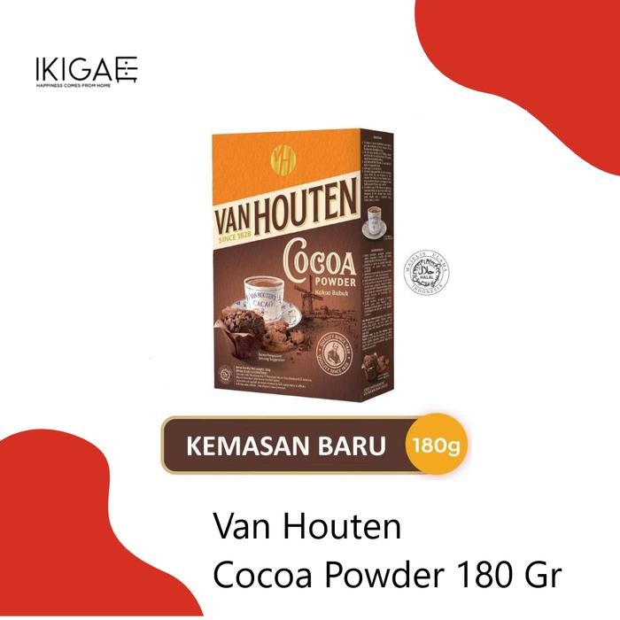 

VAN HOUTEN COCOA POWDER / KAKAO BUBUK / COKLAT BUBUK 180 GR - 90 gr