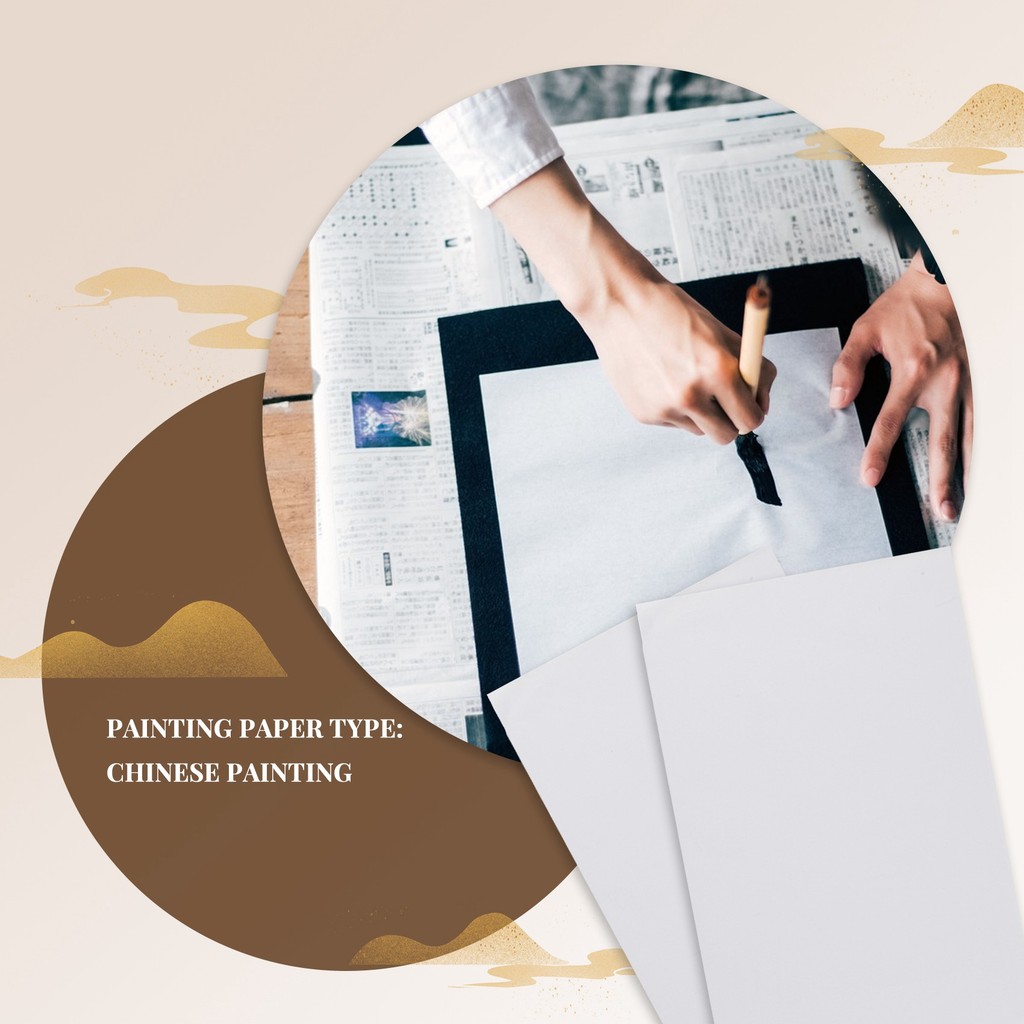 

B67C30 sheet white Painting Paper Xuan Paper Rice Paper Chinese Painting and Calligraphy 36cm*25cm