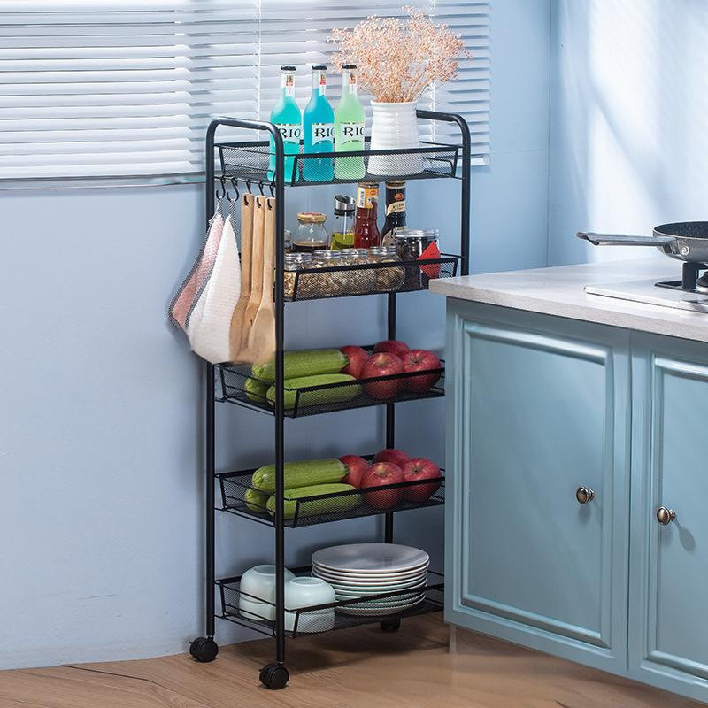 

Rak Susun Serbaguna - Rak Susun 4 Tingkat - Rak Dapur - Rak Kamar Mandi / Rak Serbaguna Roda Troli