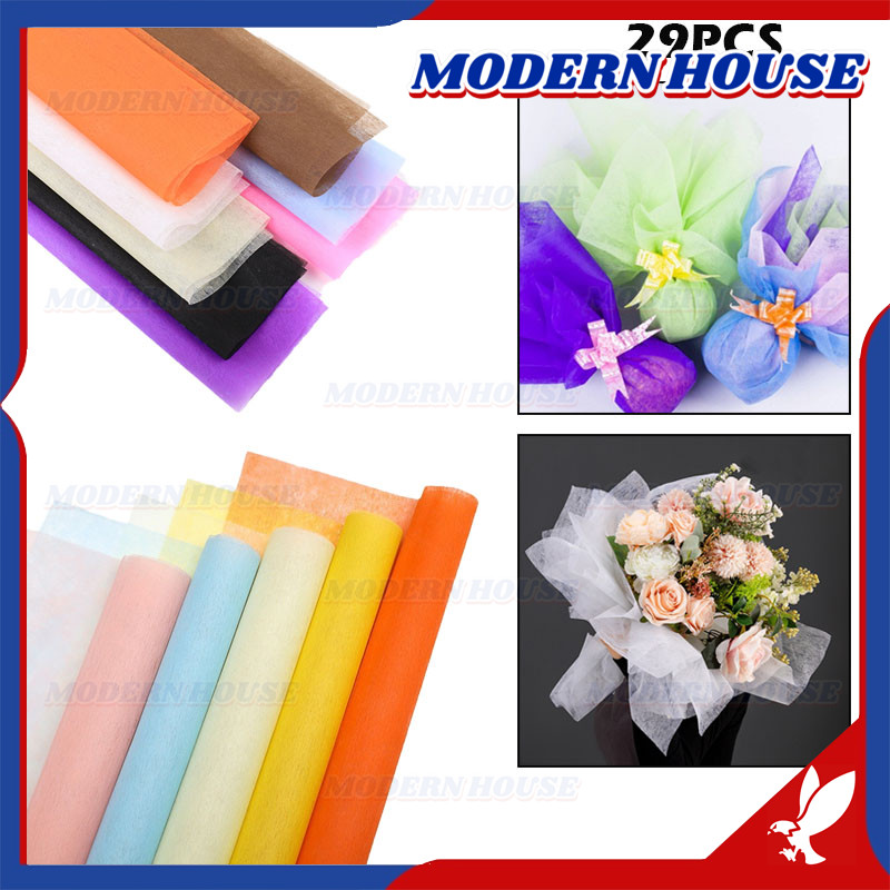 

kertas bunga tissue paper flower wrapping buket bunga cellophane hand bouquet