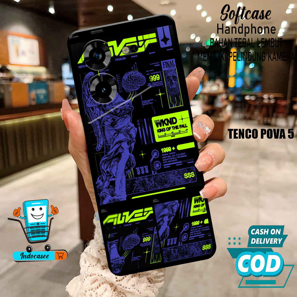 Case Hp TECNO POVA 5 2023 - Softcase TECNO POVA 5 2023 Terbaru - Casing TECNO POVA 5 2023 - Kesing T