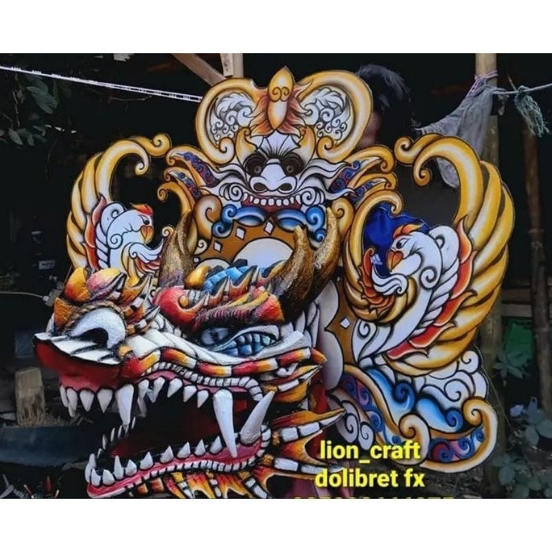 barongan pusat//barongan devil dewasa kelas pentas.//realpict