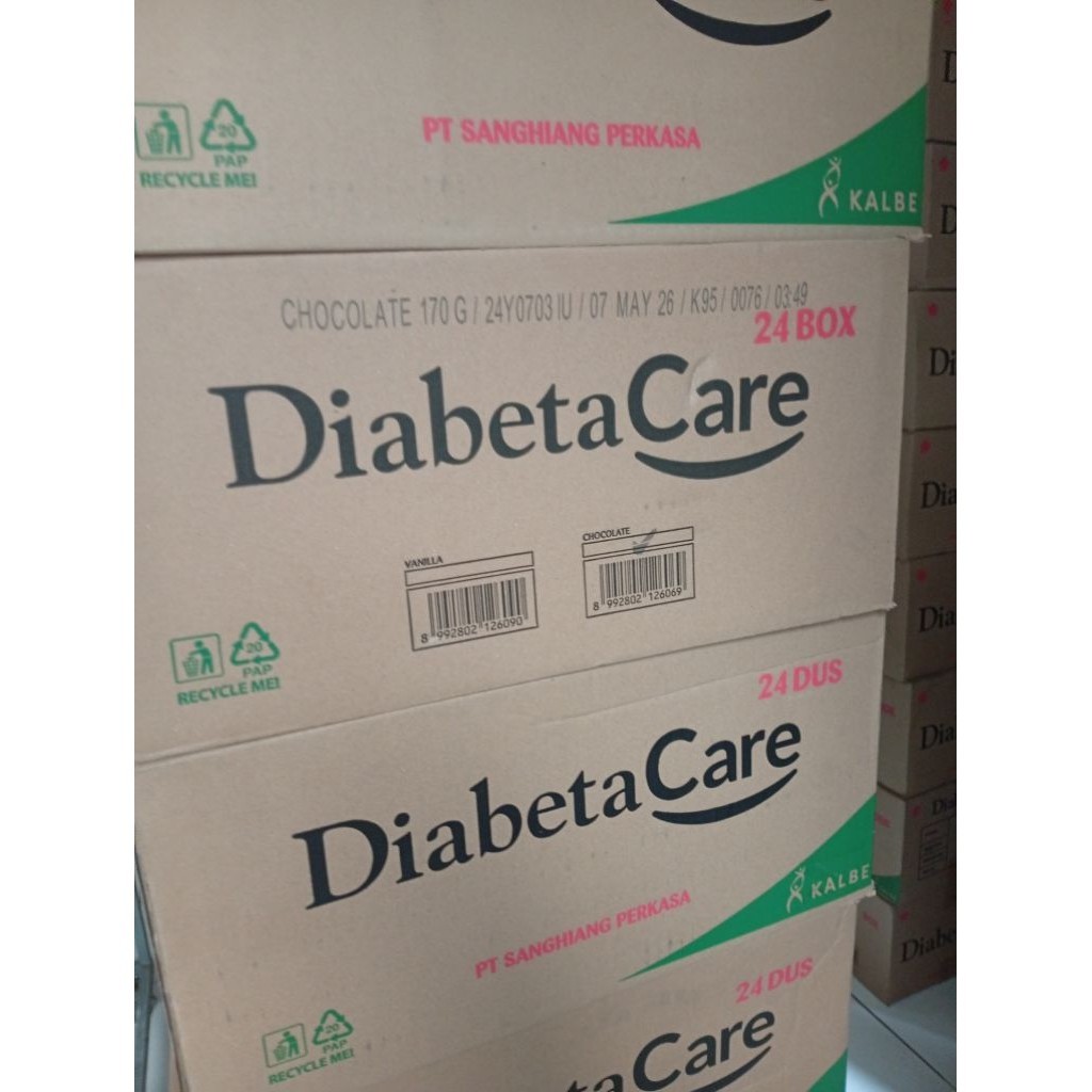

diabetacare susu vanila atau coklat 170 gr per 1 dus/susu sehat bernutrisi