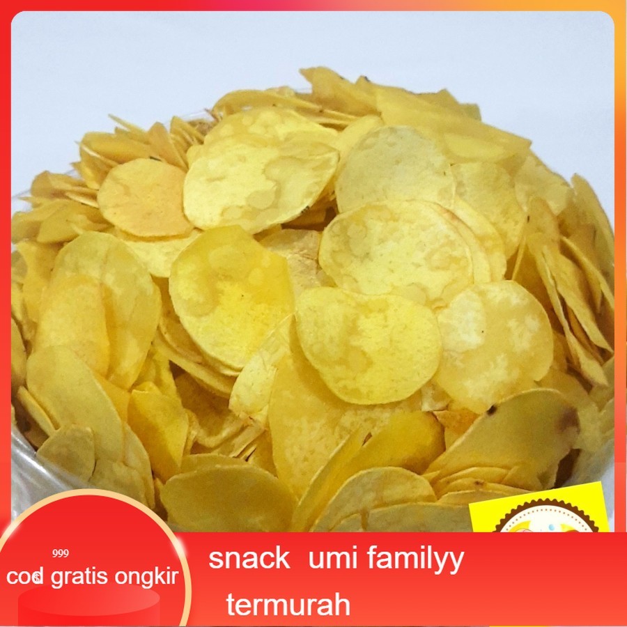 

(Bayar Dit Tempat) Keripik Talas Original 250 Gram - Duo Bocil Snack Termurah